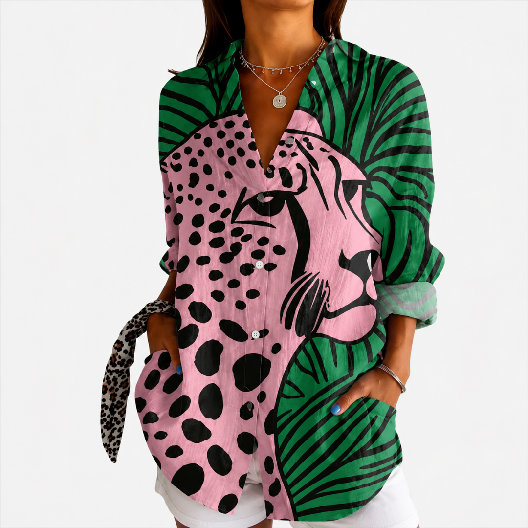 Blouse Légère à Imprimé Coloré