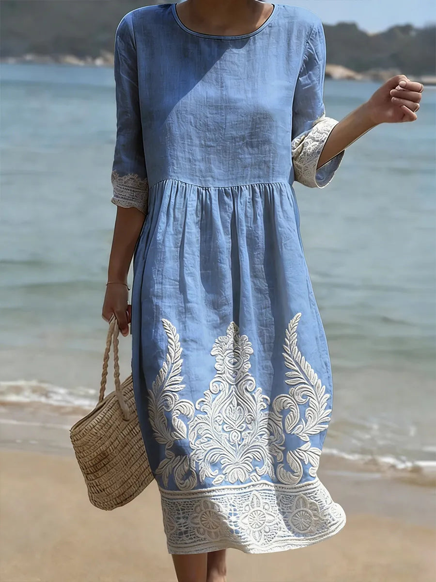 Robe à imprimé floral