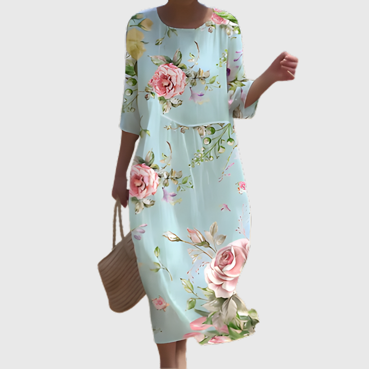 Robe longue, fluide, chic et confortable