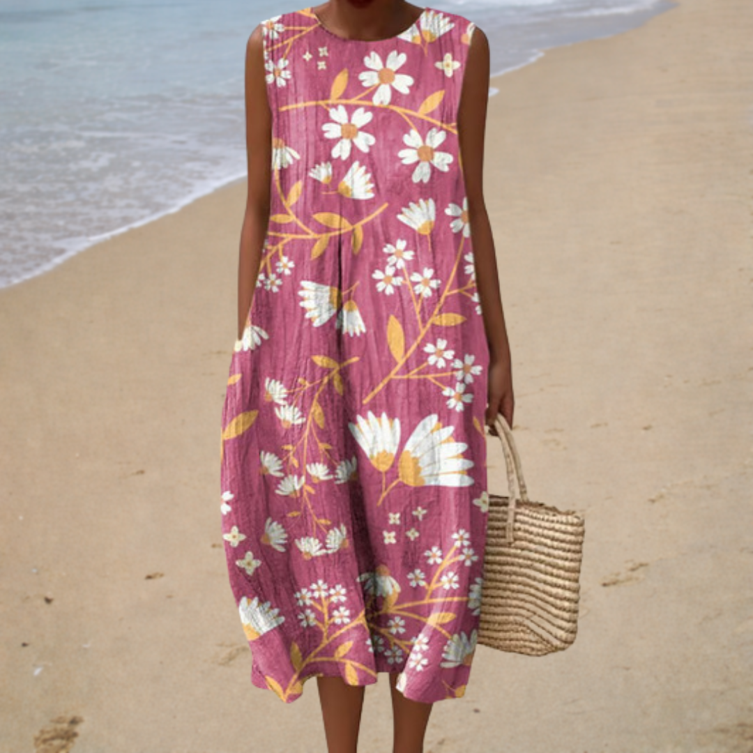 Robe d'Été Sans Manches Confortable