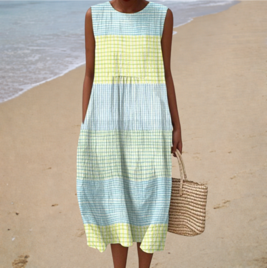 Robe d'été sans manches confortable