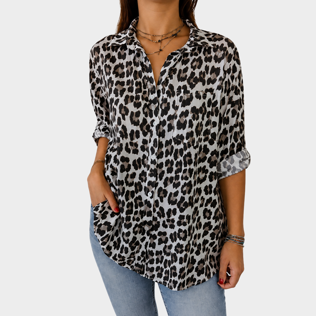 Blouse Légère à Imprimé Coloré