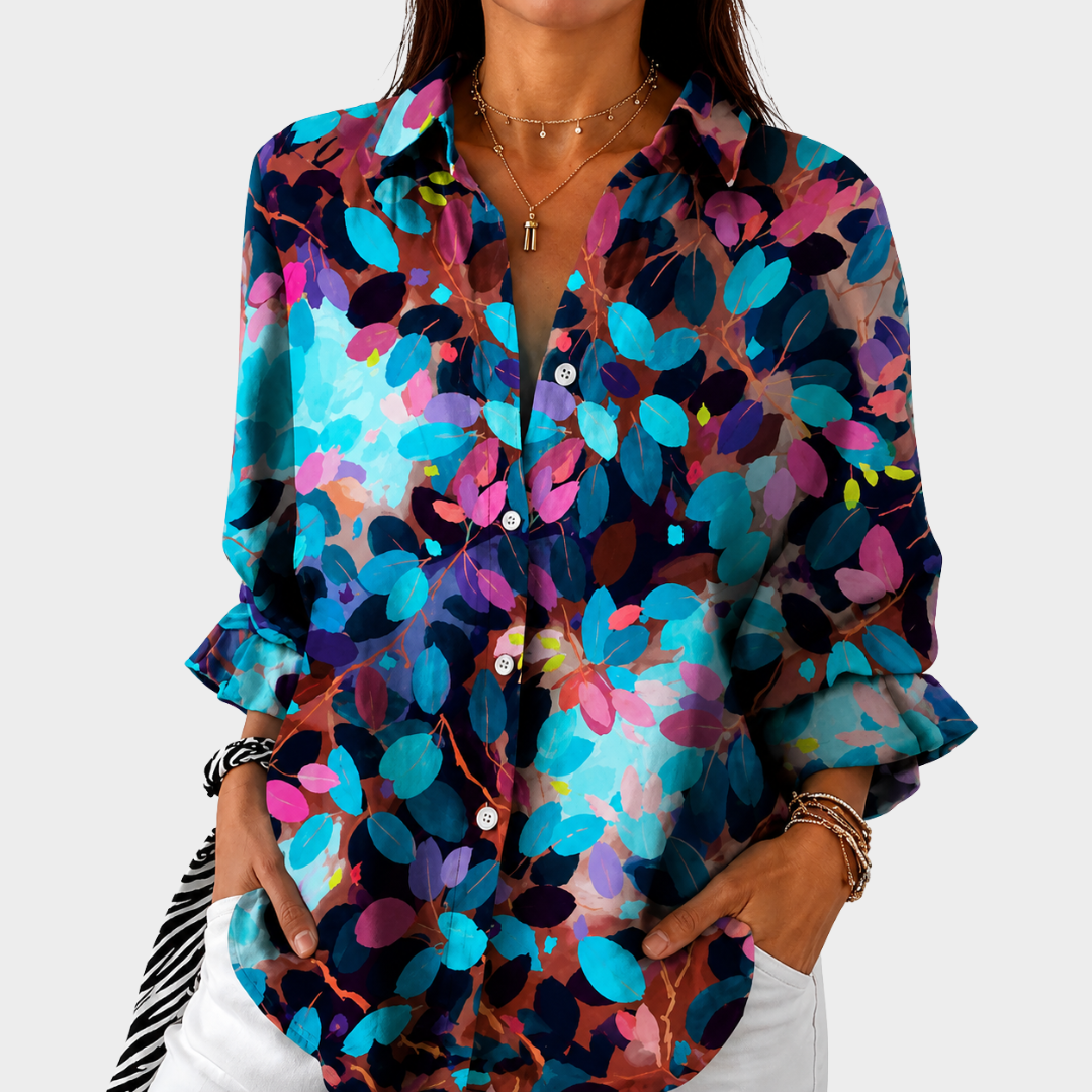 Blouse Légère à Imprimé Coloré