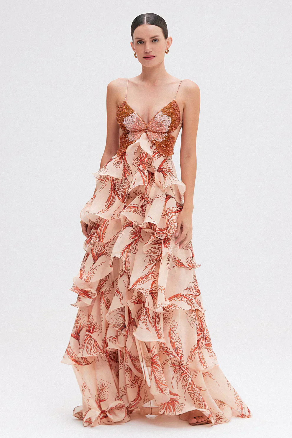 Robe Ibiza en Soie Élégante – Maison Claire et Sylvie