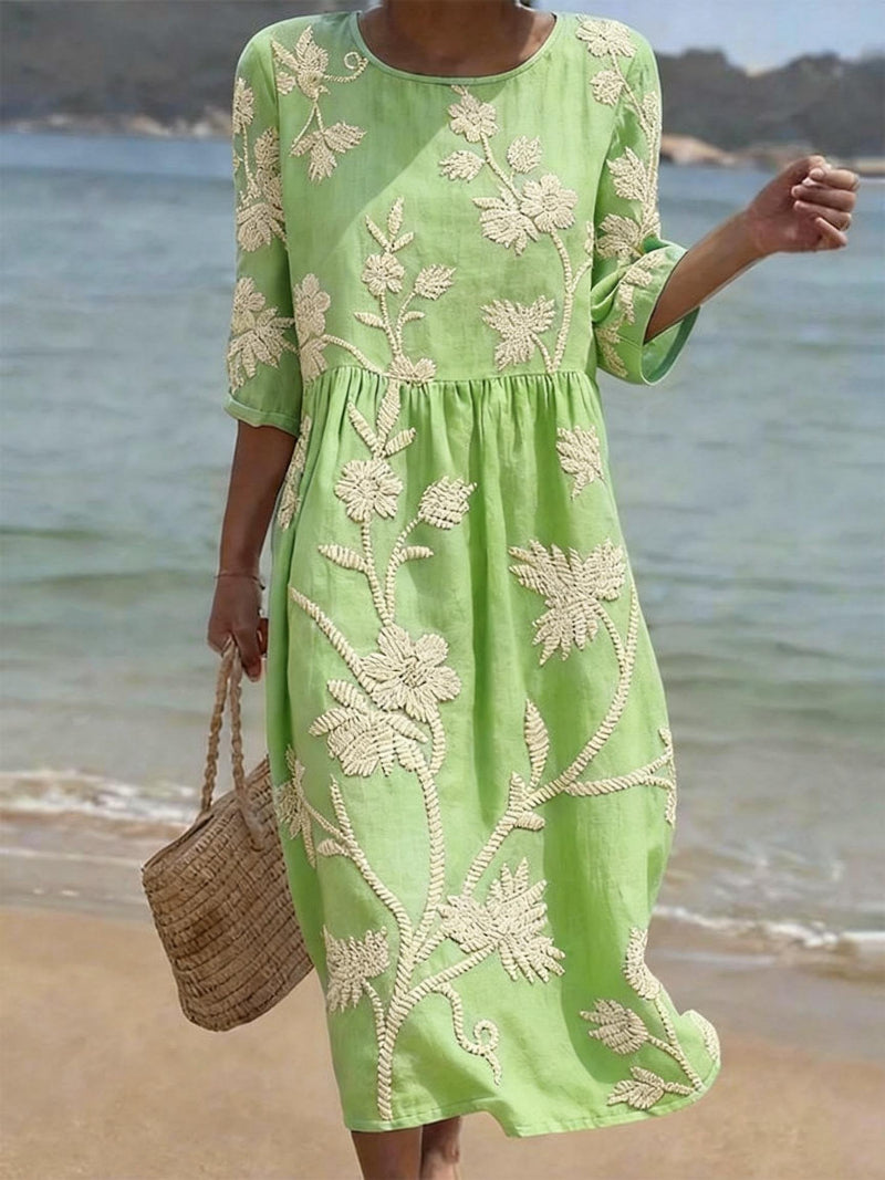 Robe à imprimé floral
