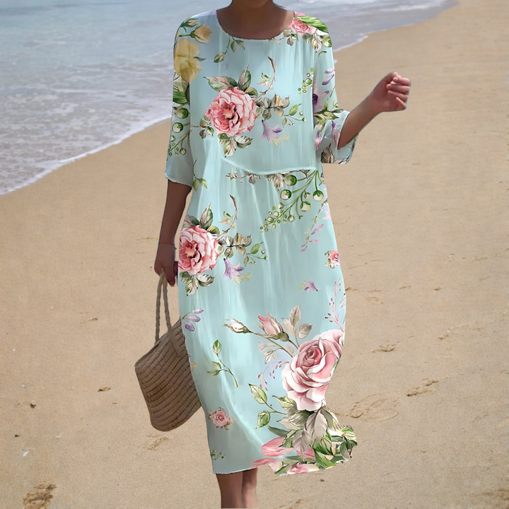 Robe longue, fluide, chic et confortable