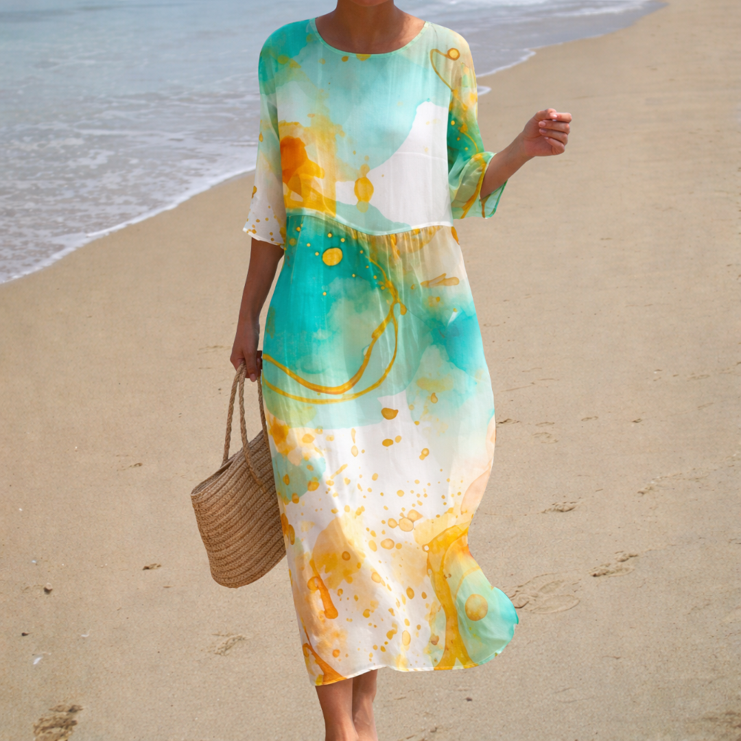 Robe maxi fluide chic et confortable