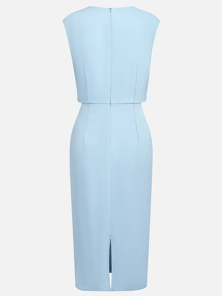 Robe Élégante Elvira en Taffetas de Luxe – Maison Claire et Sylvie