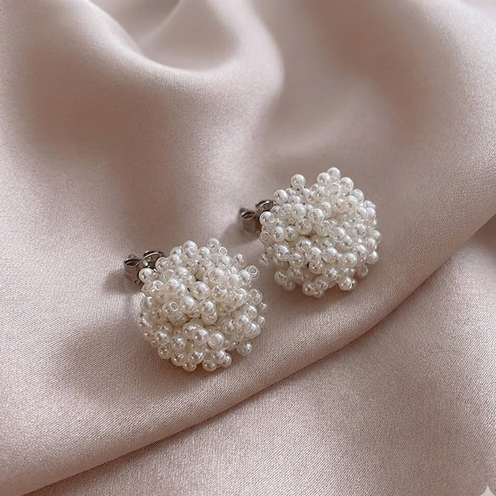 Boucles d'oreilles en perles incrustÃ©es Ã©lÃ©gantes