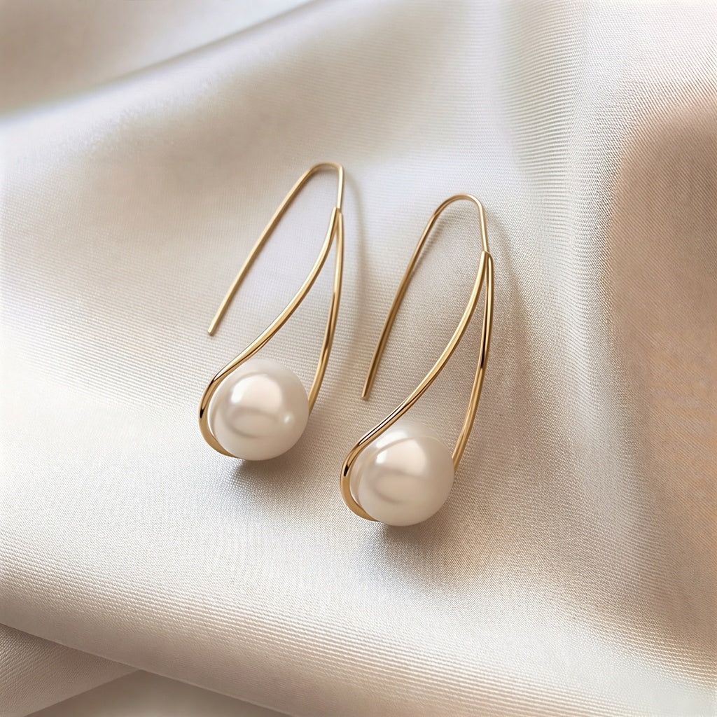 Boucles d'oreilles Ã‰lÃ©gantes en Perles Mystiques