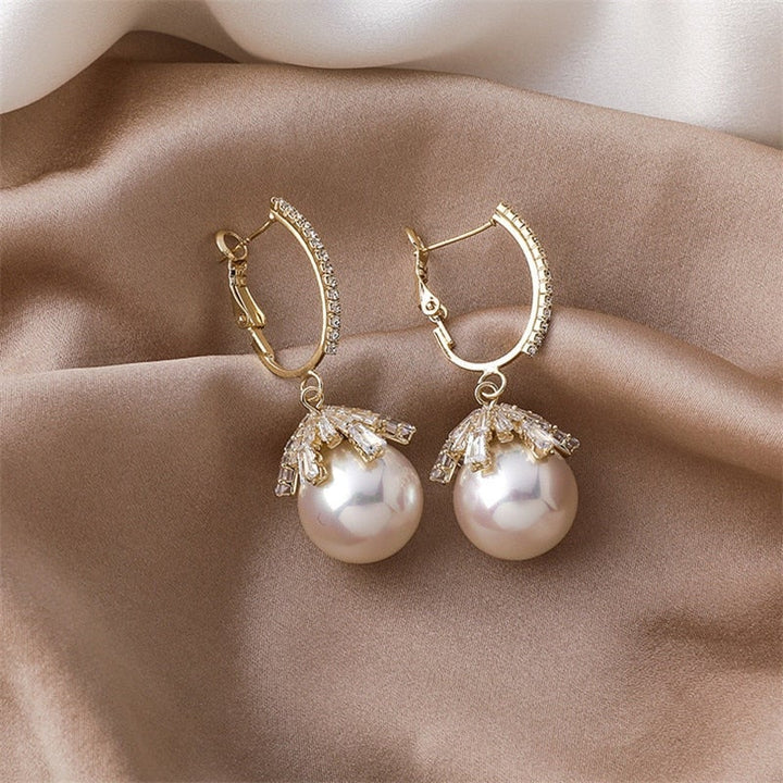 Boucles d'oreilles en perles magnifiques