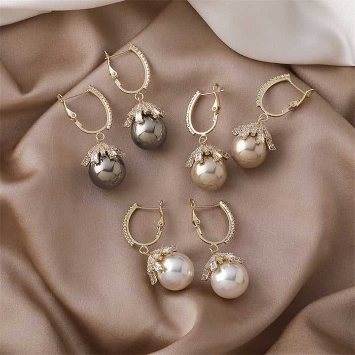 Boucles d'oreilles en perles magnifiques
