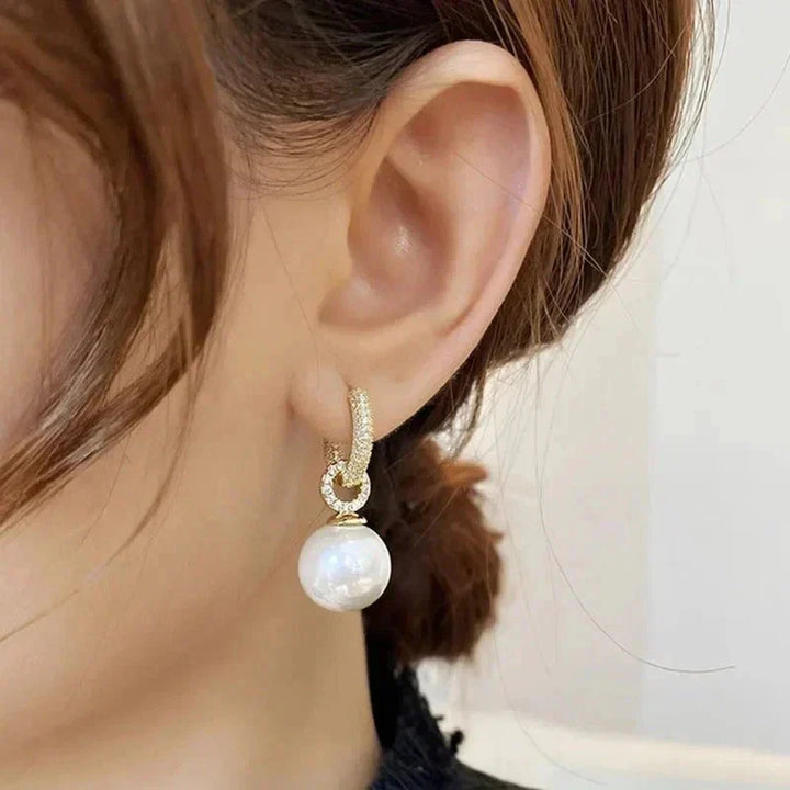 Boucles d'oreilles en perles Ã©blouissantes