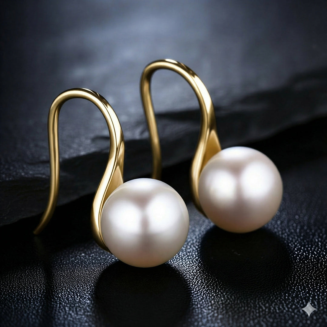 Les Boucles d'Oreilles Perle Signature