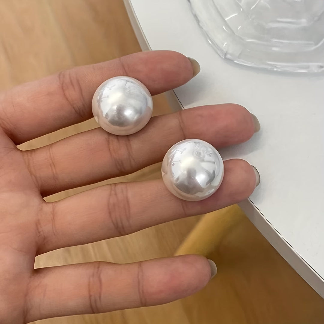 Les Boucles d'Oreilles Perle Statement