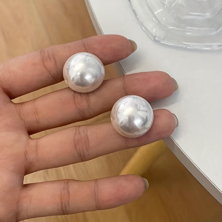 Les Boucles d'Oreilles Perle Statement