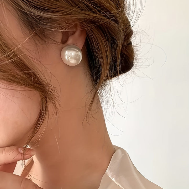 Les Boucles d'Oreilles Perle Statement